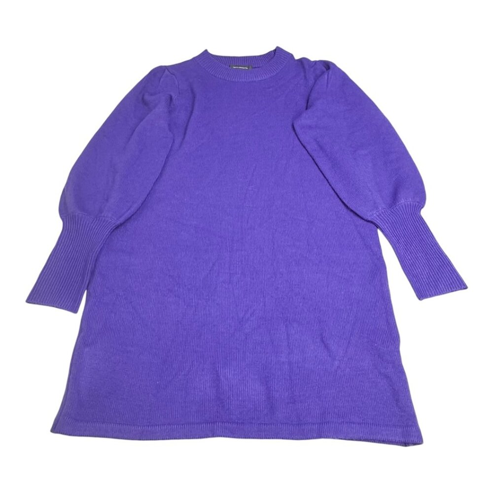 French Connection Vhari Babysoft Rib Sweater Minidress Multiple Sizes P… - Picture 1 of 6